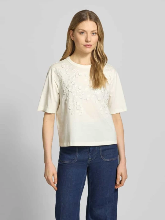 Zdjęcie produktu t-shirt z okrągłym dekoltem Jake*s Złamany biały