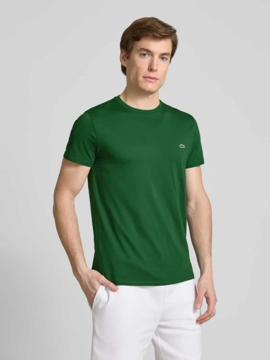 Zdjęcie produktu T-shirt z okrągłym dekoltem Lacoste Zielony
