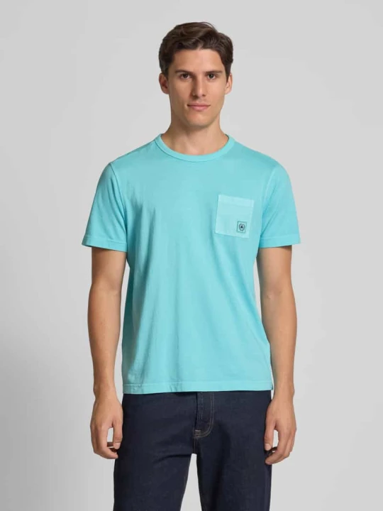Zdjęcie produktu T-shirt z okrągłym dekoltem Lerros Turkusowy