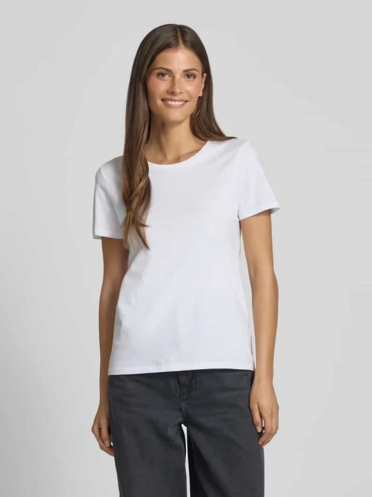 Zdjęcie produktu T-shirt z okrągłym dekoltem Marc O'Polo Biały