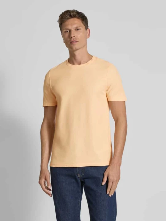Zdjęcie produktu T-shirt z okrągłym dekoltem MCNEAL Morelowy