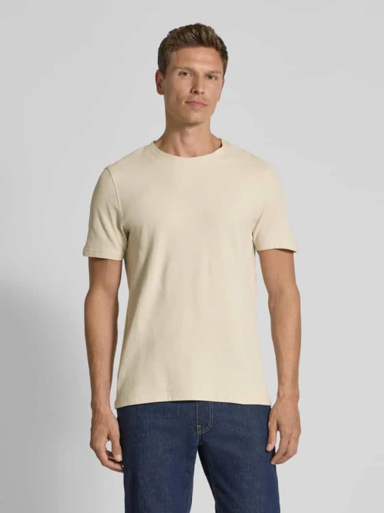 Zdjęcie produktu T-shirt z okrągłym dekoltem MCNEAL Beżowy