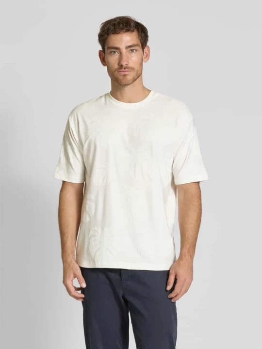 Zdjęcie produktu T-shirt z okrągłym dekoltem MCNEAL Złamany biały