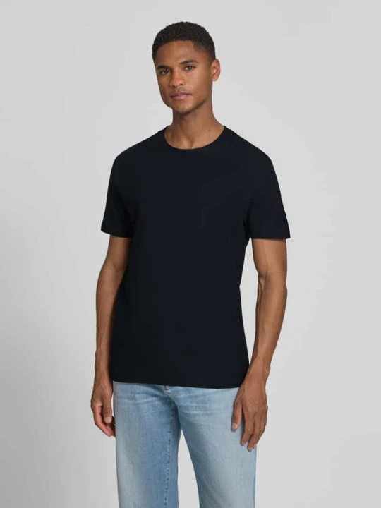 Zdjęcie produktu t-shirt z okrągłym dekoltem MCNEAL Czarny