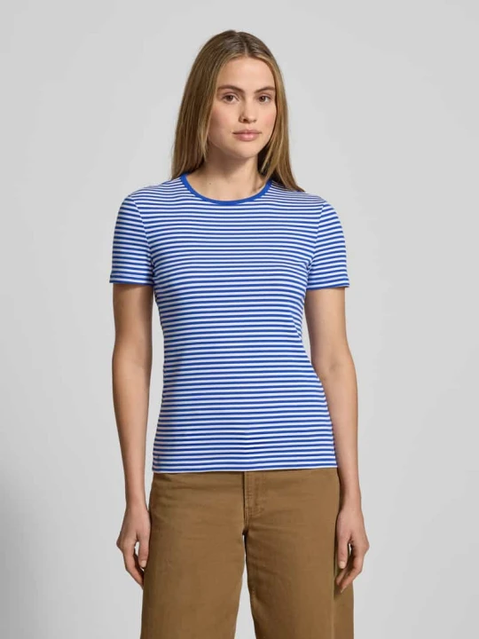 Zdjęcie produktu T-shirt z Okrągły dekolt Model 'ALLI' Lauren Ralph Lauren Niebieski