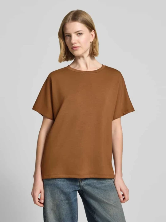 Zdjęcie produktu t-shirt z okrągłym dekoltem model 'BANU' Soyaconcept Biały