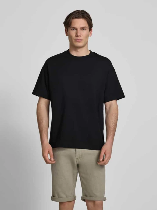 Zdjęcie produktu t-shirt z okrągłym dekoltem model 'BARRON' Jack&Jones Czarny
