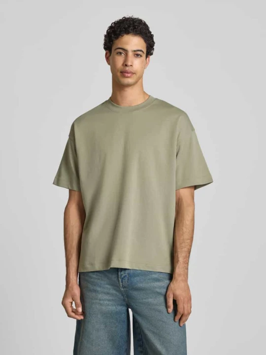 Zdjęcie produktu t-shirt z okrągłym dekoltem model 'BARRON' Jack&Jones Jasnozielony