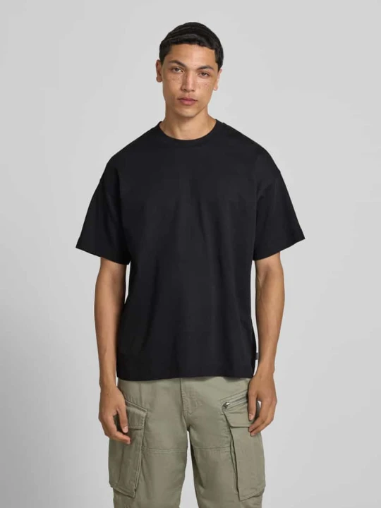 Zdjęcie produktu t-shirt z okrągłym dekoltem model 'BARRON' Jack&Jones Czarny