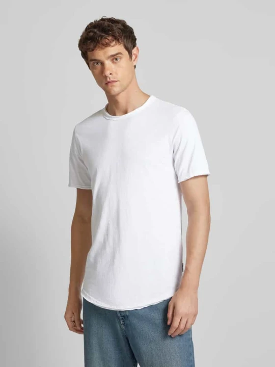Zdjęcie produktu T-shirt z okrągłym dekoltem model ‘BENNE’ Only & Sons Biały