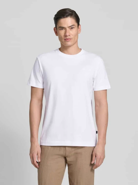 Zdjęcie produktu t-shirt z okrągłym dekoltem model 'Carlonito' JOOP! Biały