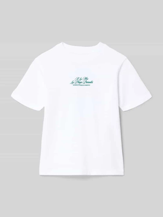 Zdjęcie produktu t-shirt z okrągłym dekoltem model 'CASSIS' Jack&Jones Biały