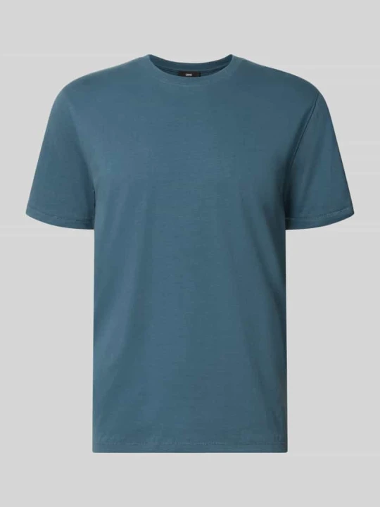 Zdjęcie produktu T-shirt z okrągłym dekoltem model 'CIDANI' CINQUE Petrol
