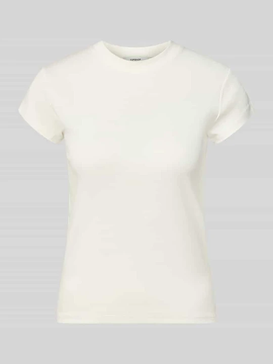 Zdjęcie produktu t-shirt z okrągłym dekoltem model 'EVERYDAY' Topshop Biały