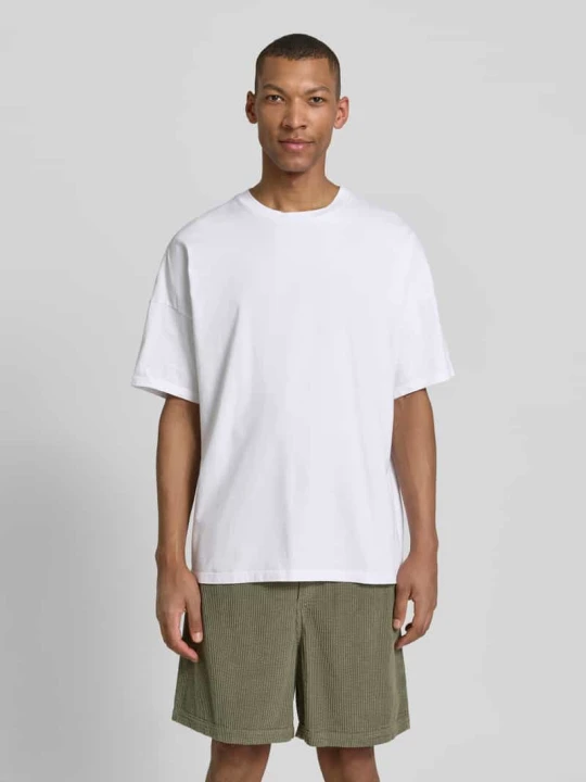 Zdjęcie produktu t-shirt z okrągłym dekoltem model 'FIZVALLEY' American Vintage Biały