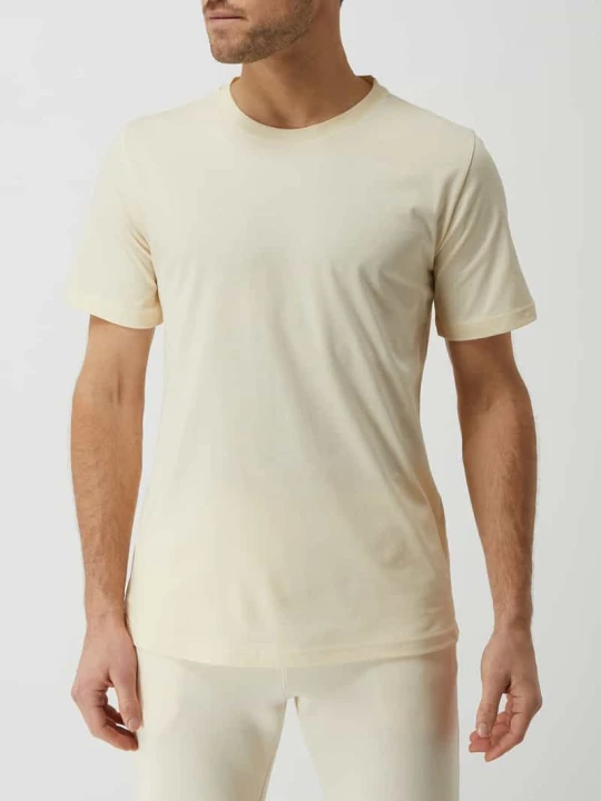 Zdjęcie produktu T-shirt z okrągłym dekoltem model 'Hannes' Schiesser Écru