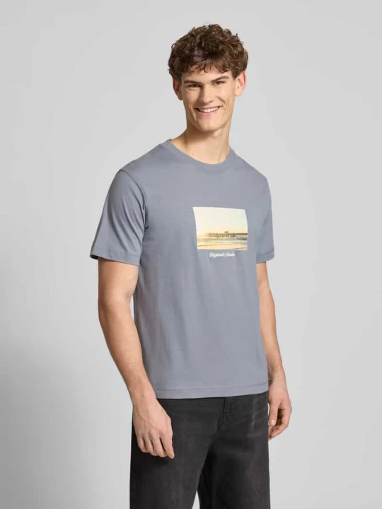 Zdjęcie produktu T-shirt z okrągłym dekoltem Model 'JORNORREBRO' Jack&Jones