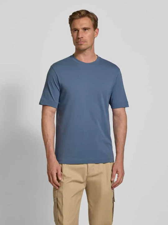 Zdjęcie produktu T-shirt z okrągłym dekoltem model ‘RAPHAEL 10’ Drykorn Niebieski