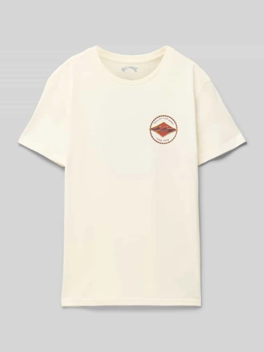 Zdjęcie produktu T-shirt z okrągłym dekoltem model ‘ROTOR DIAMOND’ Billabong Złamany biały