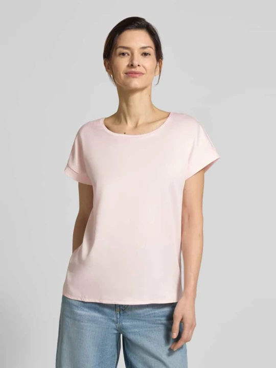 Zdjęcie produktu T-shirt z okrągłym dekoltem model 'Taila' JOOP! Jasnoróżowy
