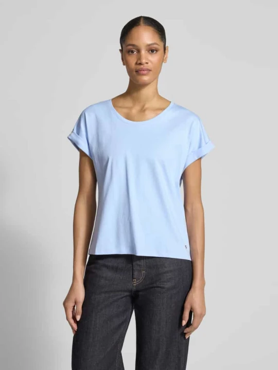 Zdjęcie produktu t-shirt z okrągłym dekoltem Monari Jasnoniebieski