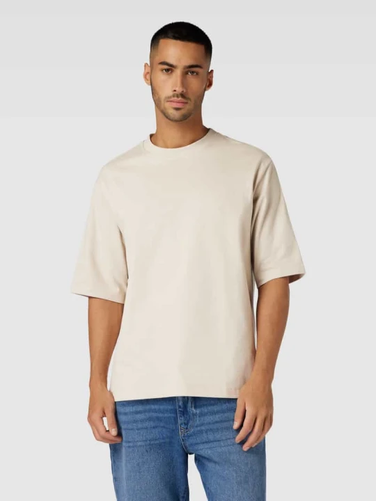 Zdjęcie produktu t-shirt z okrągłym dekoltem Only & Sons Beżowy