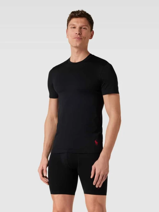 Zdjęcie produktu T-shirt z okrągłym dekoltem Polo Ralph Lauren Czarny