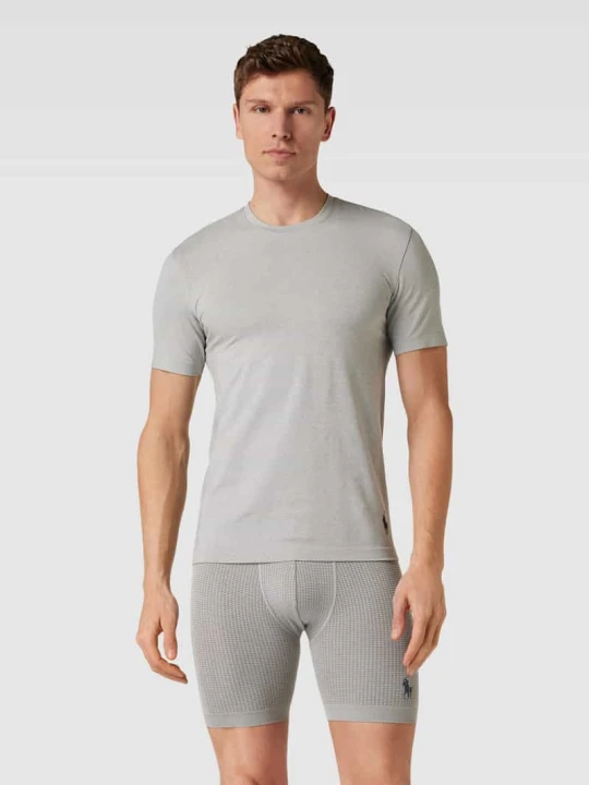 Zdjęcie produktu T-shirt z okrągłym dekoltem Polo Ralph Lauren Średnioszary melanż