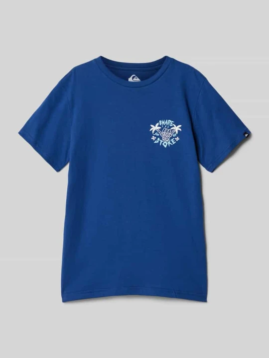 Zdjęcie produktu T-shirt z okrągłym dekoltem Quiksilver Ciemnoniebieski