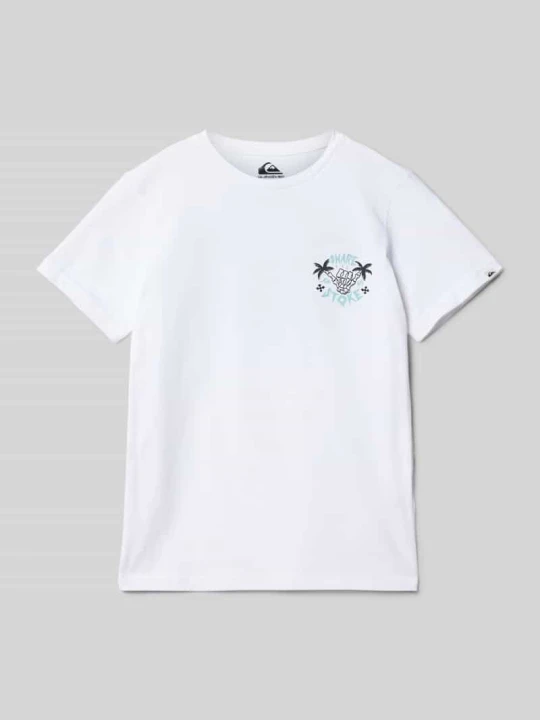 Zdjęcie produktu T-shirt z okrągłym dekoltem Quiksilver Biały