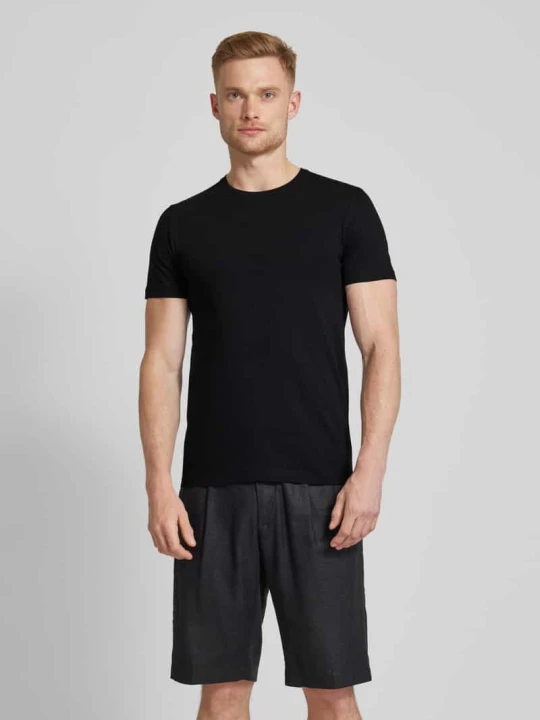 Zdjęcie produktu T-shirt z okrągłym dekoltem s.Oliver Czarny
