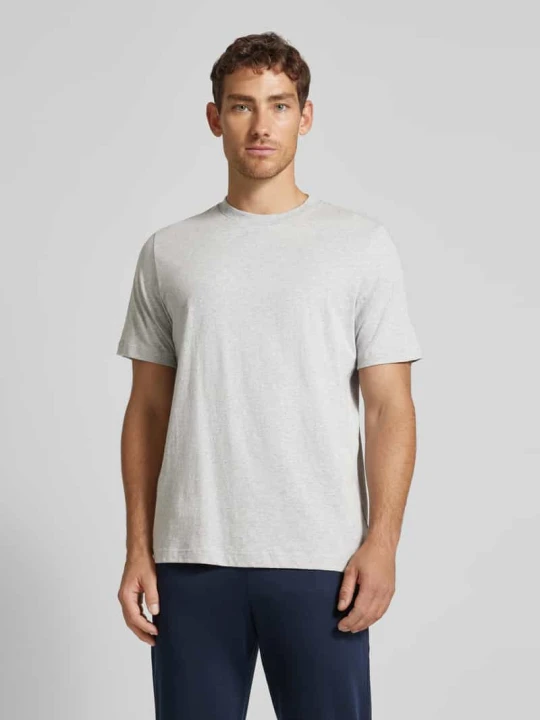 Zdjęcie produktu T-shirt z okrągłym dekoltem Schiesser Jasnoszary