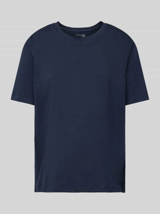 Zdjęcie produktu T-shirt z okrągłym dekoltem Schiesser Ciemnoniebieski