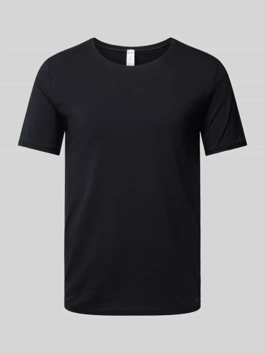 Zdjęcie produktu T-shirt z okrągłym dekoltem SKINY Czarny