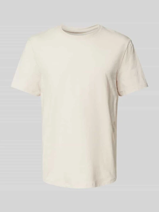 Zdjęcie produktu t-shirt z okrągłym dekoltem SLG Beżowy