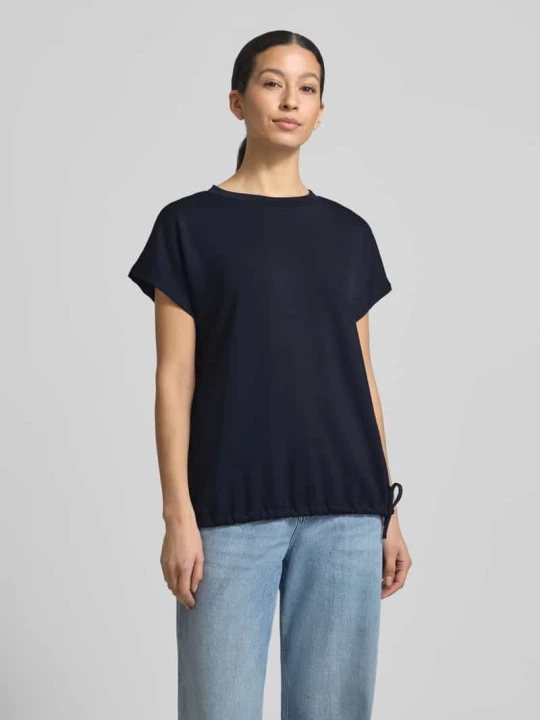Zdjęcie produktu t-shirt z okrągłym dekoltem Soyaconcept Granatowy