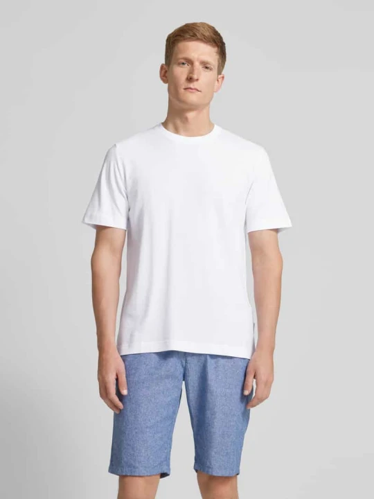 Zdjęcie produktu T-shirt z okrągłym dekoltem Tom Tailor Biały