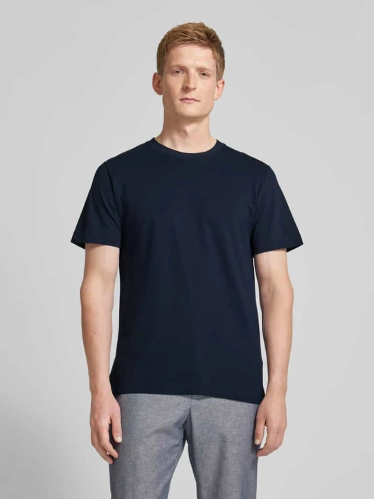 Zdjęcie produktu T-shirt z okrągłym dekoltem Tom Tailor Ciemnoniebieski