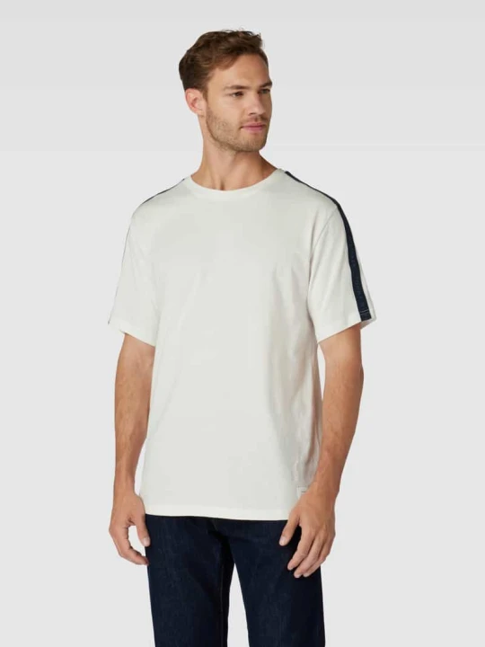 Zdjęcie produktu T-shirt z okrągłym dekoltem Tommy Hilfiger Złamany biały