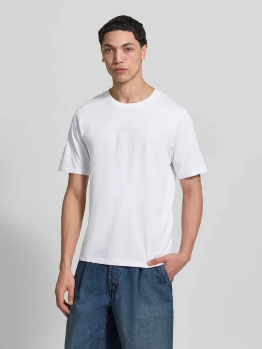 Zdjęcie produktu t-shirt z okrągłym dekoltem w zestaw 3 szt. Jack&Jones Biały