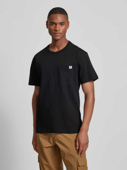 Zdjęcie produktu T-shirt z okrągłym dekoltem w 2‑pakiecie Lerros Czarny