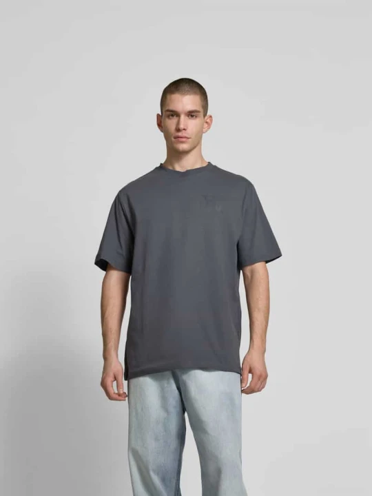 Zdjęcie produktu T-shirt z okrągłym dekoltem Wood Wood Ciemnoszary