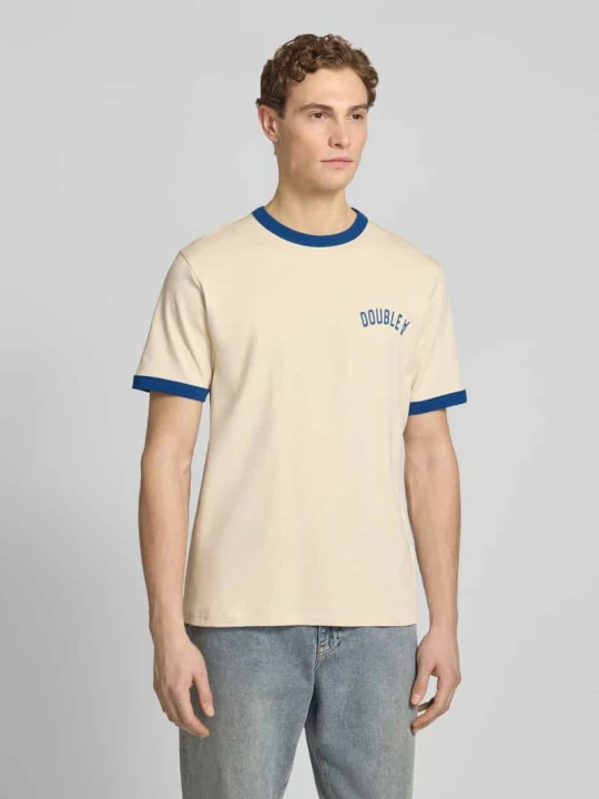 Zdjęcie produktu t-shirt z okrągłym dekoltem Wood Wood Écru