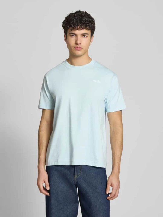 Zdjęcie produktu T-shirt z przeszyciem z logo model 'ACCIANO CLASSIC' Ellesse Jasnoniebieski