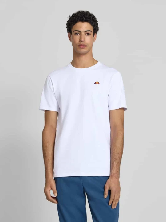 Zdjęcie produktu T-shirt z przeszyciem z logo model 'CASSICA' Ellesse Biały