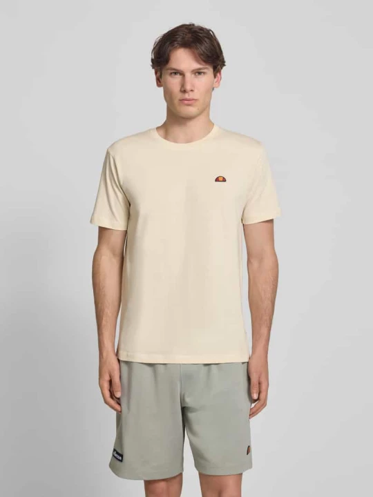 Zdjęcie produktu T-shirt z przeszyciem z logo model 'CASSICA' Ellesse Złamany biały