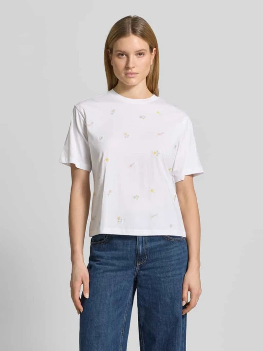 Zdjęcie produktu T-shirt z rękawem 1 / 2 Jake*s Biały