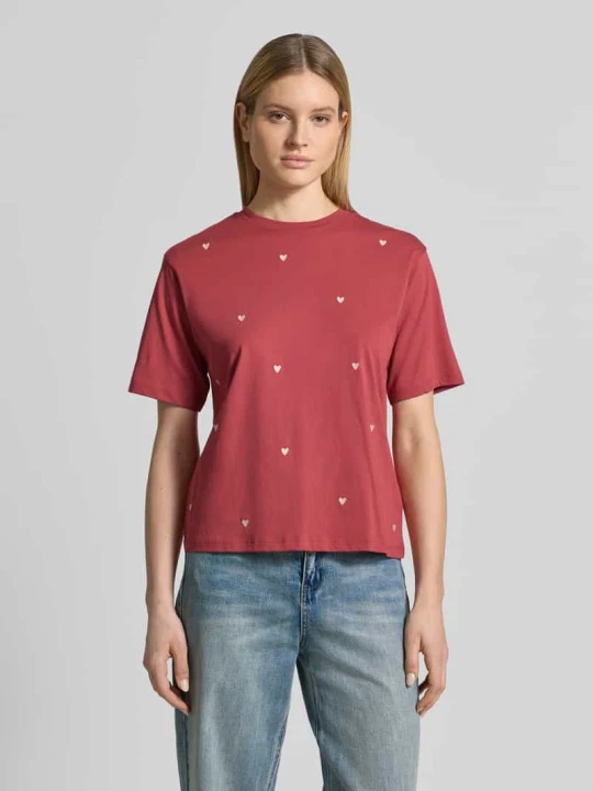 Zdjęcie produktu t-shirt z rękawem o dł. 1/2 Jake*s Czerwony