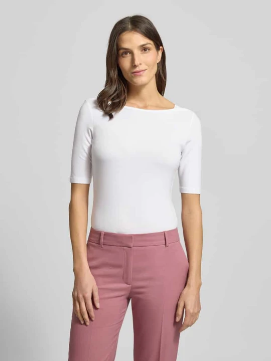Zdjęcie produktu T-shirt z rękawem o dł. 1 / 2 comma Biały