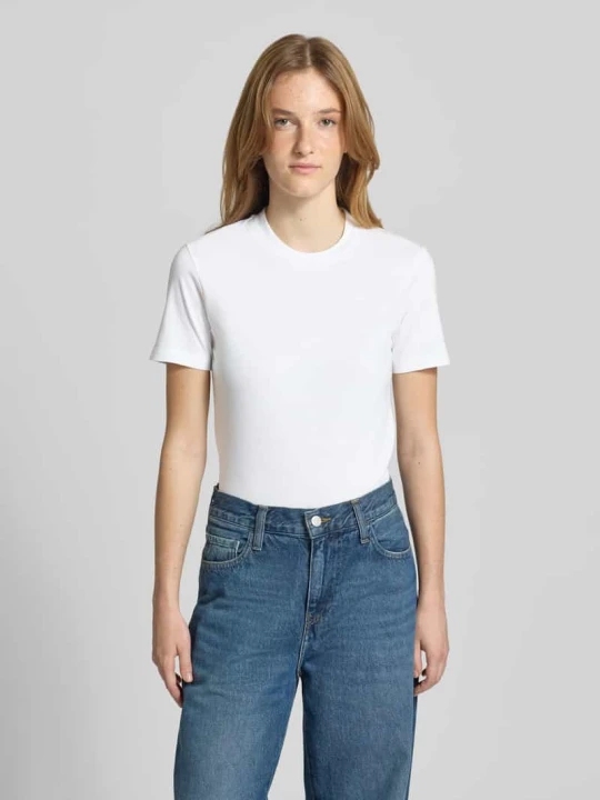 Zdjęcie produktu t-shirt z rękawem o dł. 1 / 2 model 'Luca' Carhartt WIP Biały